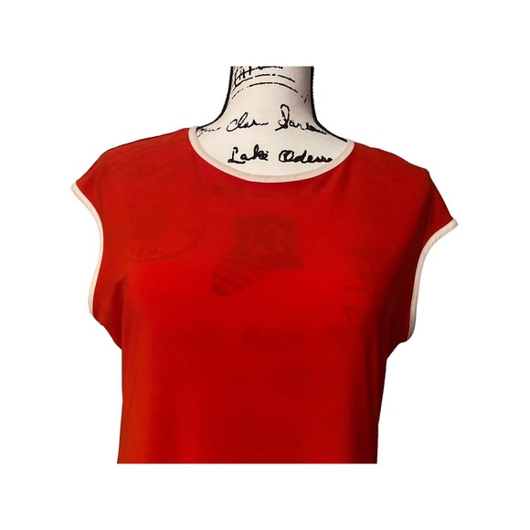 Women’s Tiana B Dress Size Large sleeveless Tank Stretchy Summer Pullover Tank - Picture 3 of 8